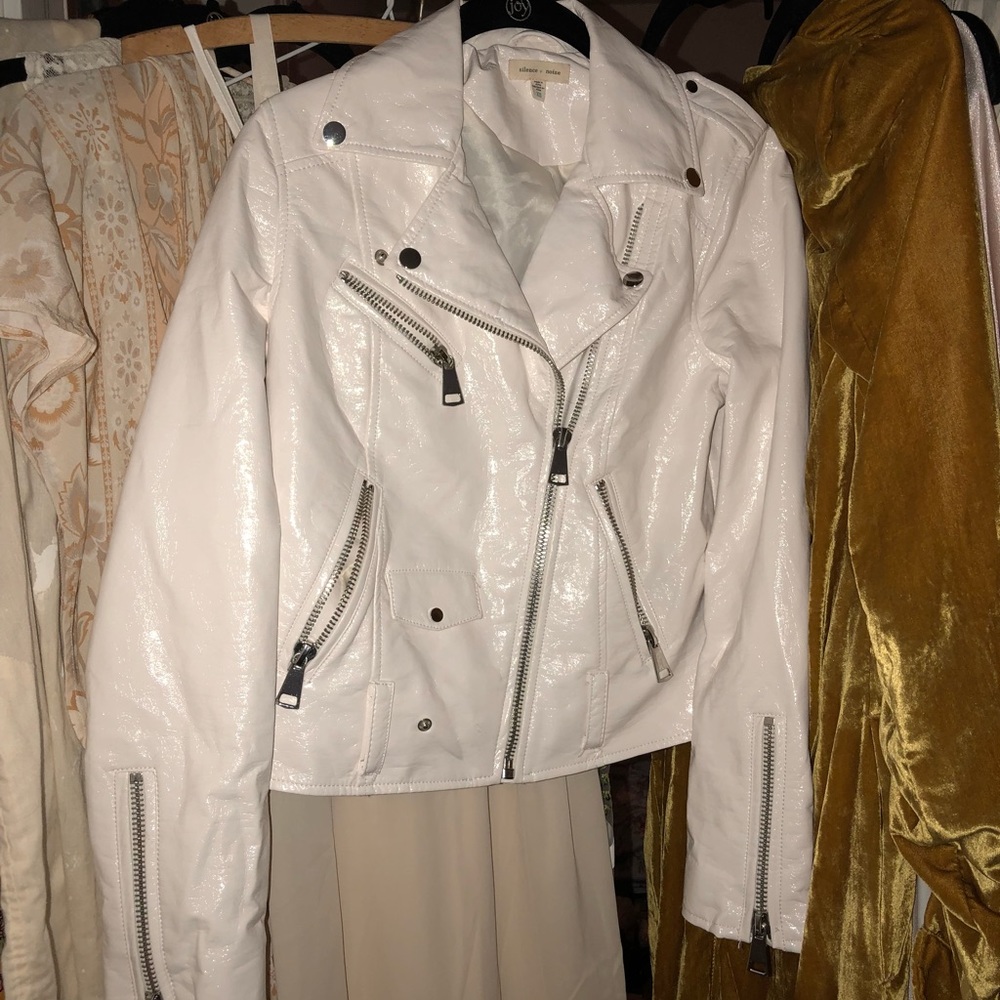 Urban outfitters faux leather Moto jacket